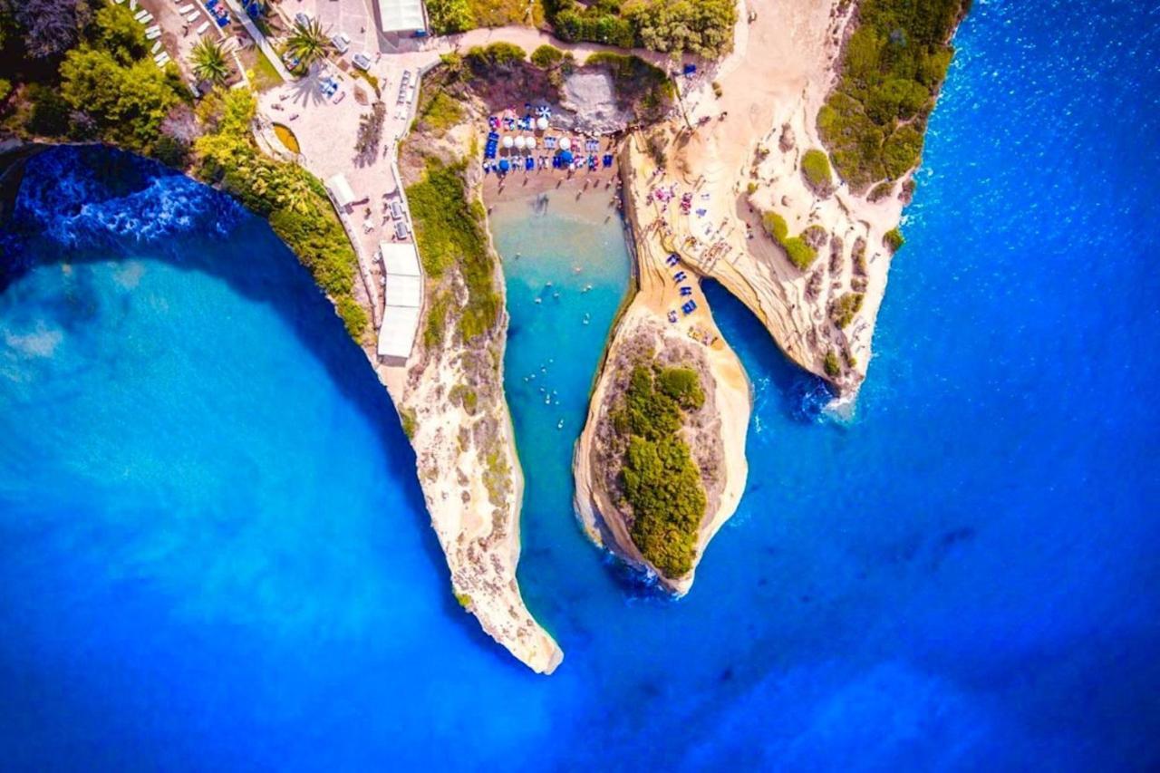 Villa Rubina Sidari With Private Pool By Dadovillas Velonádes Dış mekan fotoğraf